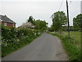 Middlemarsh, country lane