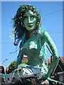 Mermaid at Jack in the Green procession, Collier Road 