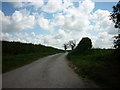 The way to Hall Garth farm, Lockington