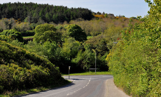 The Ballybarnes Road near Newtownards