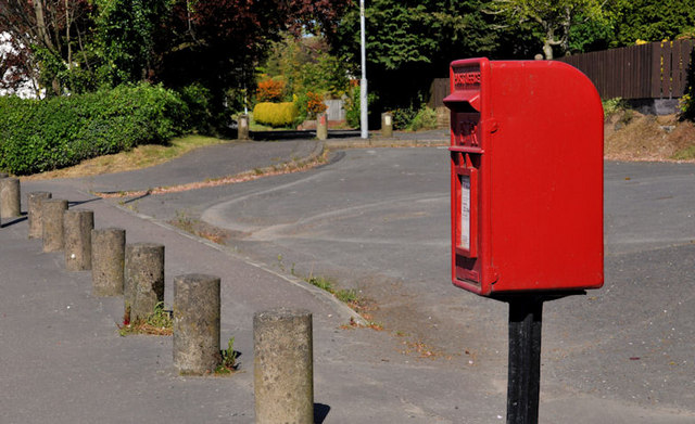 Letter box near Newtownards