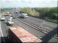 M25 from Bow Arrow Lane footbridge