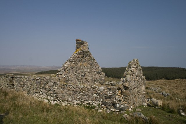 The ruined village of Frachdale, Islay