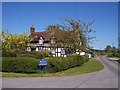 Cottages at road junction on Cholmondeley estate