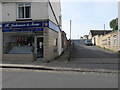 High street entrance to the livestock market