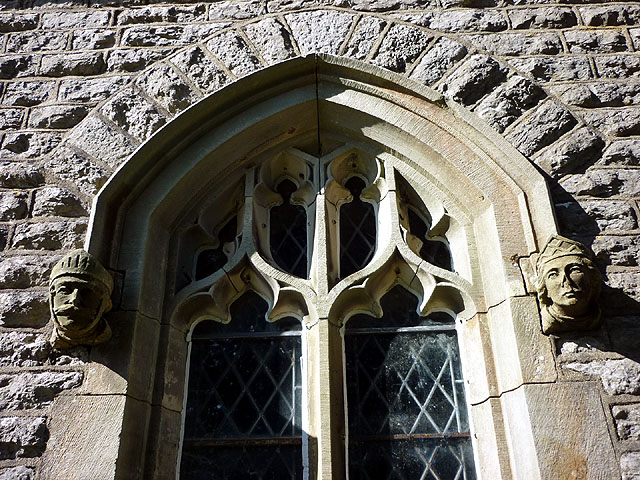 Window detail, St Patrick's Church, Preston Patrick