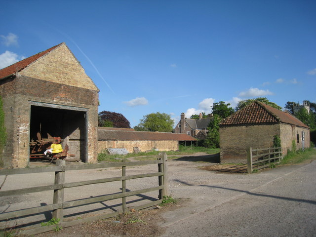 Farm buildings at Croxton