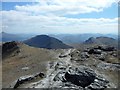 NN2508 : Summit view, Beinn Ime by Stephen Sweeney