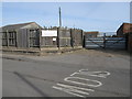 Livestock market main entrance