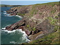 Coloured slates, Broadagogue Cove