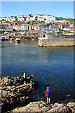 SX0144 : Mevagissey Harbour by Chris Allen