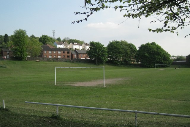Goalposts at The Tip, Macclesfield