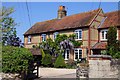 Wisteria covered house in Ford Lane