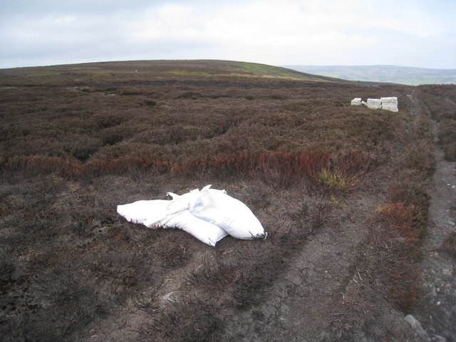 Bags of grouse grit and feeders