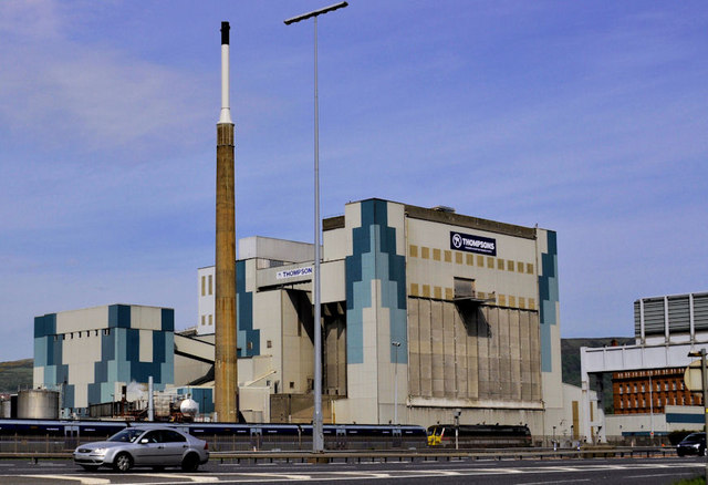 Thompson's feed mill, Belfast © Albert Bridge :: Geograph Britain and