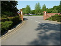 Entrance to The Dene on Gatehouse Lane