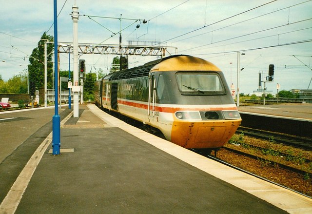 High Speed Train Wolverhampton Station Rob Newman Geograph Britain And Ireland
