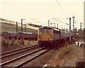 Class 87 at Beattock, 1981