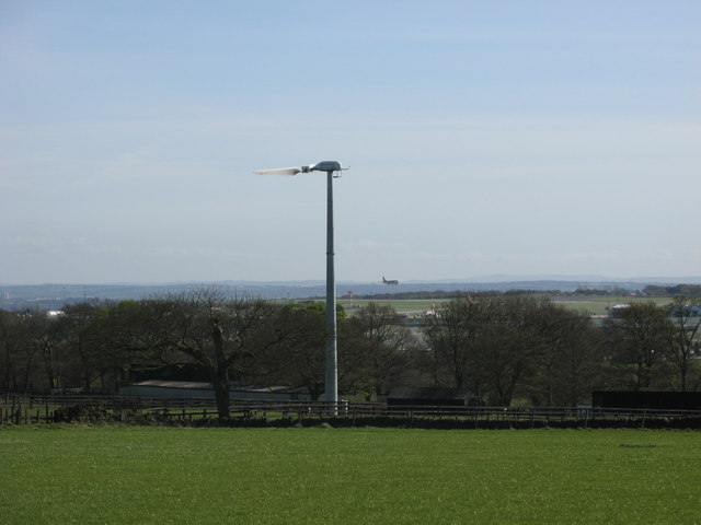 Wind Turbine at Carlton Hall Farm, East Carlton