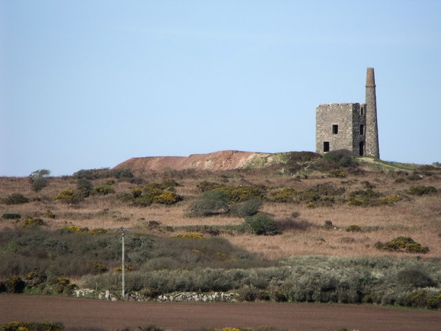 Engine house at Ding Dong mine, Cornwall