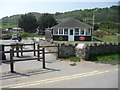 Plaque marking the opening of the Pembrokeshire Coast Path