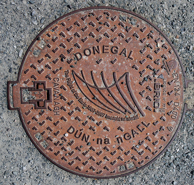 Manhole cover, Dunfanaghy