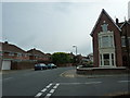 Road junction of Gains Road and St Ronan