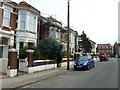 Scaffolding on a house in Taswell Road