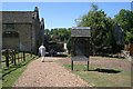 Pedestrian entrance to Easton Walled Gardens