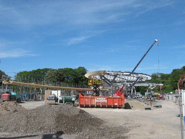 Construction of the new bus station in Chatham (3)