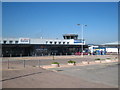 Terminal building at Exeter International Airport