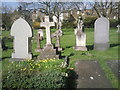 Gravestones in Margravine Cemetery