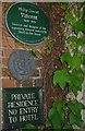 Thurrock Green Plaque