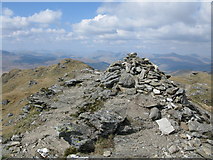 NN3617 : Beinn Chabhair Summit Cairn by G Laird