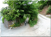 ST6273 : Entrance to Strawberry Lane (centre) from Crew's Hole Road by Anthony O'Neil