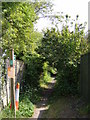 Footpath to the A12