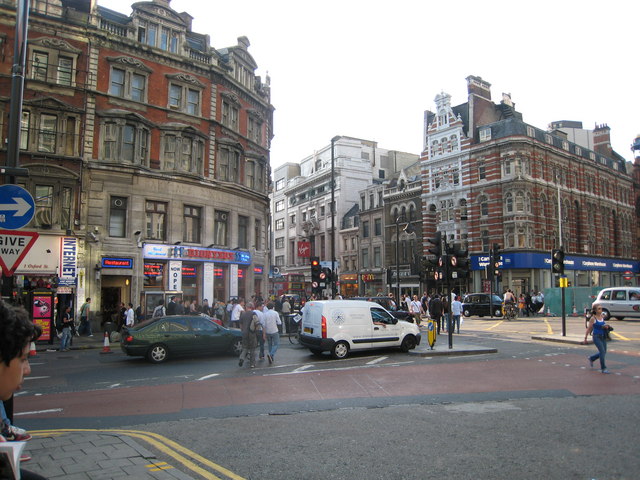 Junction Of Charing Cross Road C Duncan Watts