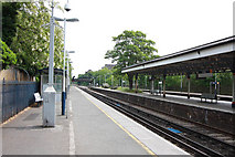 TQ2275 : Barnes Railway Station by John Salmon