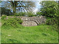 Former canal bridge near Edford