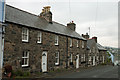 Terraced houses near the castle