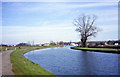 Bend in the Gloucester & Sharpness Canal