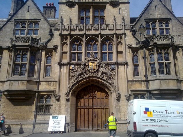 Entrance to Brasenose College