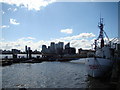 View of Canary Wharf from Trinity Buoy Wharf #2