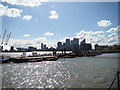 View of Canary Wharf from Trinity Buoy Wharf #3