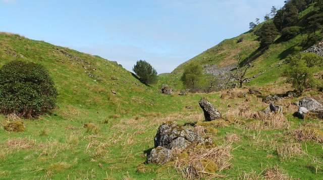 Valley in front of the Long Crags