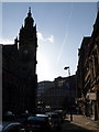 Sheffield: a sunny evening in Surrey Street