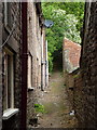 Footpath between houses, Whitwell