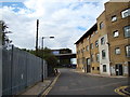 View of the Lower Lea Crossing from Orchard Place