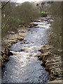 NY8801 : River Swale from Park Bridge by Maigheach-gheal