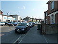 Looking from Shirley Road into Alexandra Road